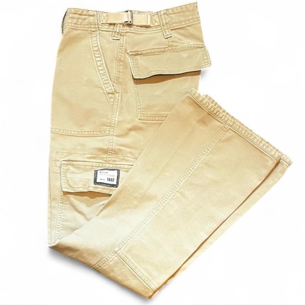 Vintage Abercrombie Khaki Cargo Boot-cut Pants, 6